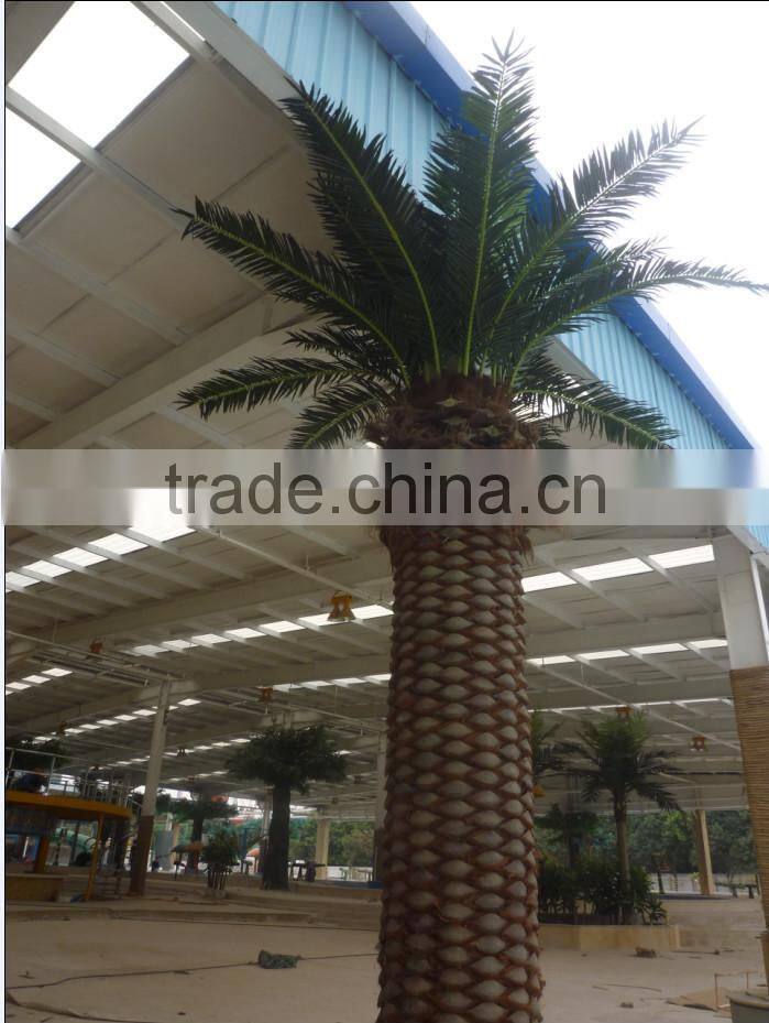 artificial palm tree fiberglass outdoor coconut tree sale fake tree