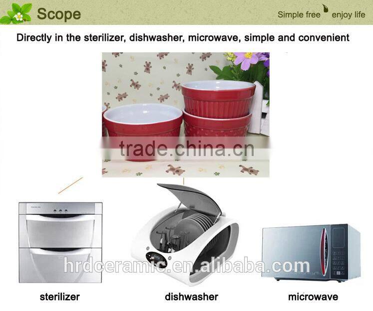 Stocked Wholesale solid color stoneware ice cream bowl