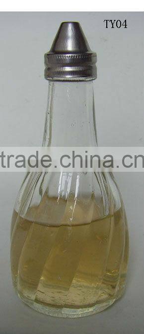 ZIBO wholesale mini clear cylinder glass oil bottle