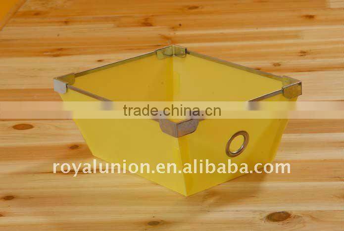 Plastic Metal Edging Fruit Basket