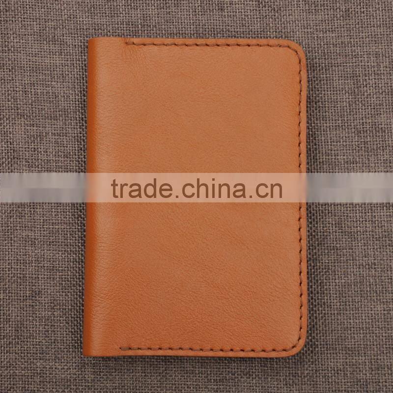 Business Commercial Custom Personalized Wholesale Genuine Leather RFID Blocking Card Holder