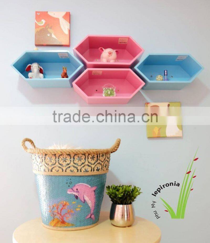 Straw beach bag/ beach tote bag/Pompom beach bag, nice decoration