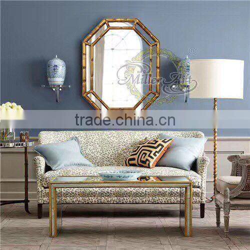 Bamboo Effect Factory Wholesale Decorative mirror frames for Interior Wall Arts