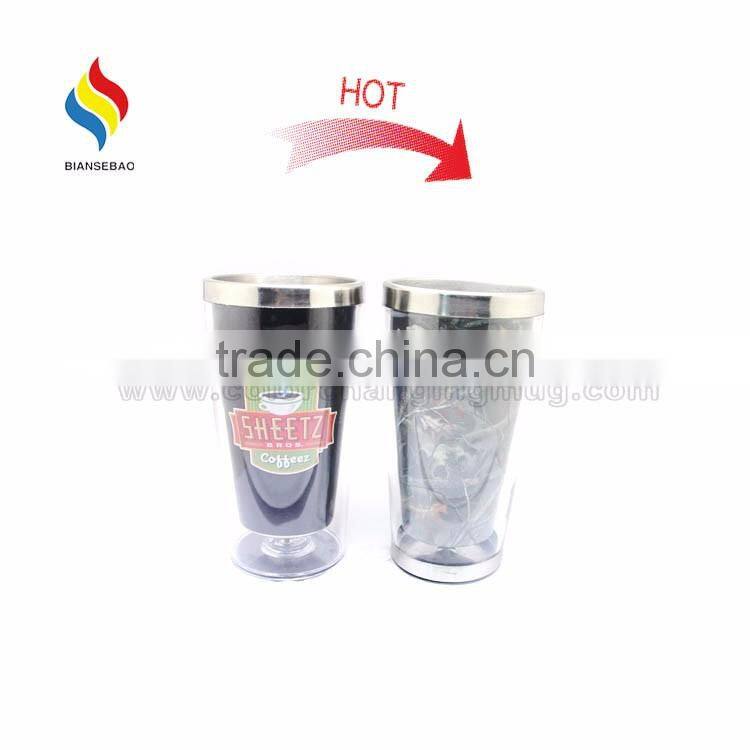 Magic Heat Sensitive tumbler stainless steel 20 oz