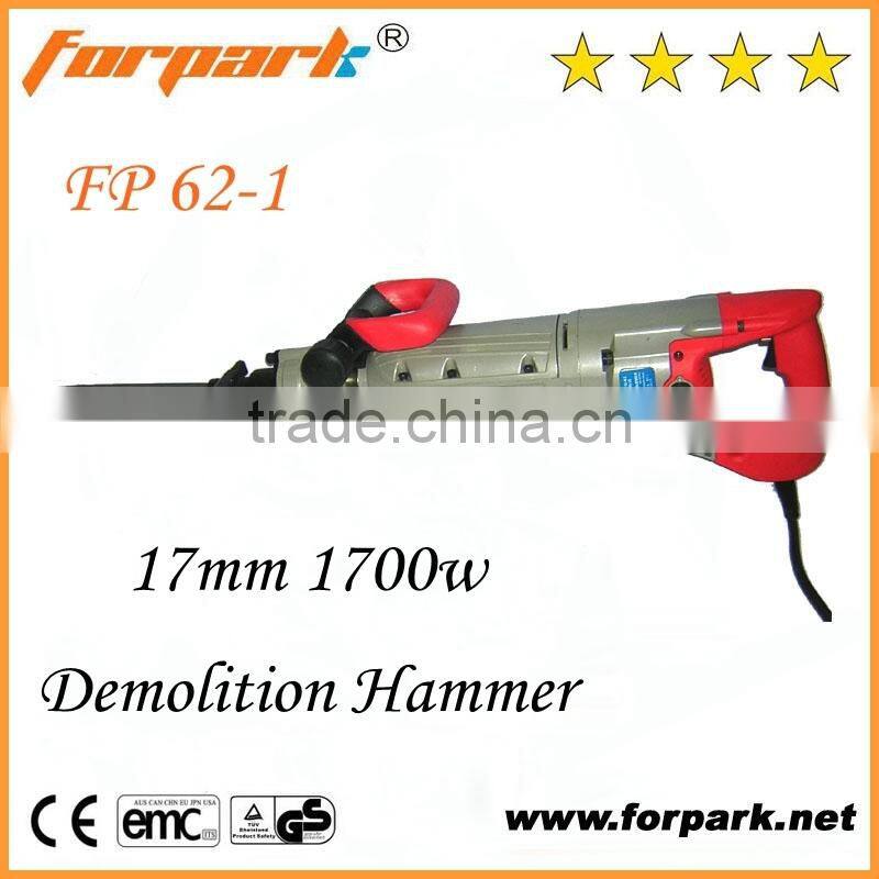 High quaity manufacture power tool electric demolition hammer