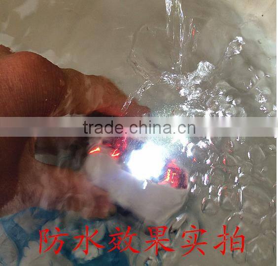 Amazon 3w waterproof ip65 led head lamp with warning function