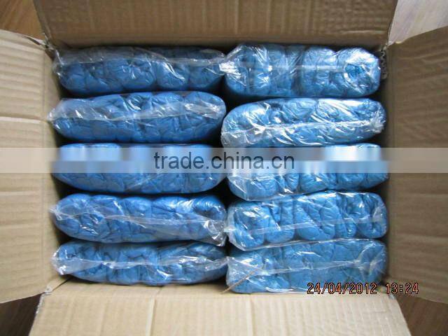 blue plastic shoe cover-DPC316