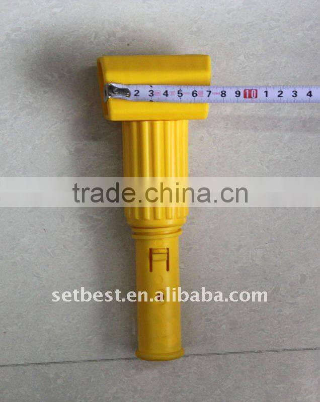 Plastic Wet Mop Clips or Grippers with Metal Handle