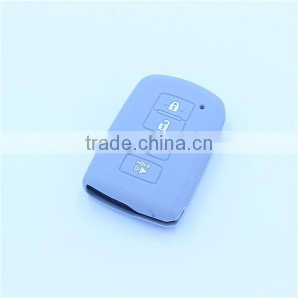 Silicone 4 Buttons Smart Key Covers for 2012 2013 2014 2015 Toyota Avalon Camry RAV4