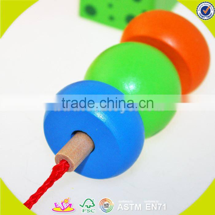 wholesale wooden blocks beaded toy for kids, diy wooden blocks beaded toy for kids, funny wooden blocks toy for kids W11E043