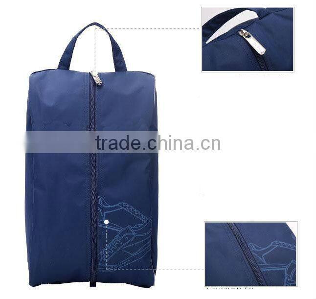 Handle 600D Polyester Hanging Shoe Bag