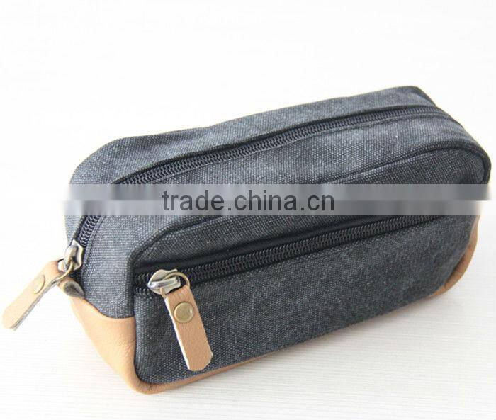 High quality Large Canvas Pencil Bag