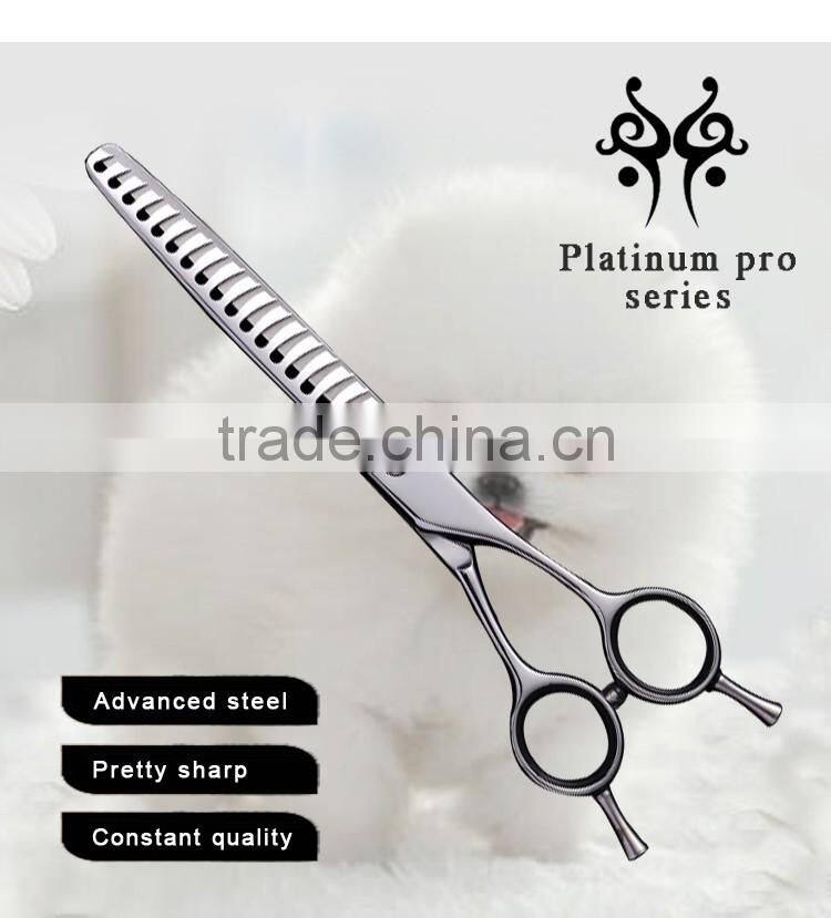 CA-718R 7inch 18teeth opposing handle pet thinning shear