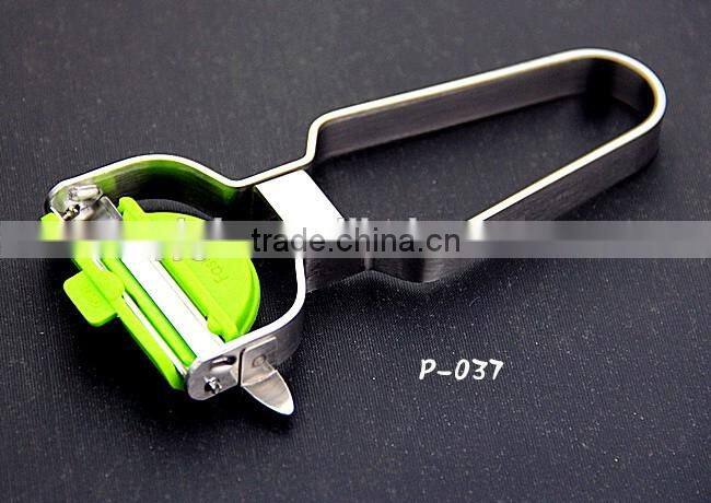 P035 Kasun stainless steel swiss carrot ceramic peeler with eye digger