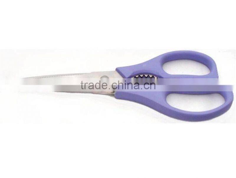Plastic Handle White Kitchen Scissors With Stainless Steel RTKS004AP