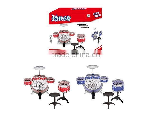 2015 hot item kids plastic drum set toy for sale