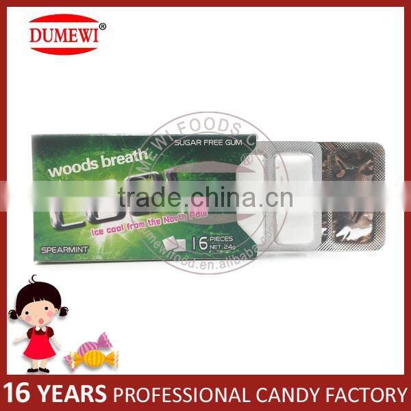 Peppermint Fresh Xylitol Cool Chewing Gum