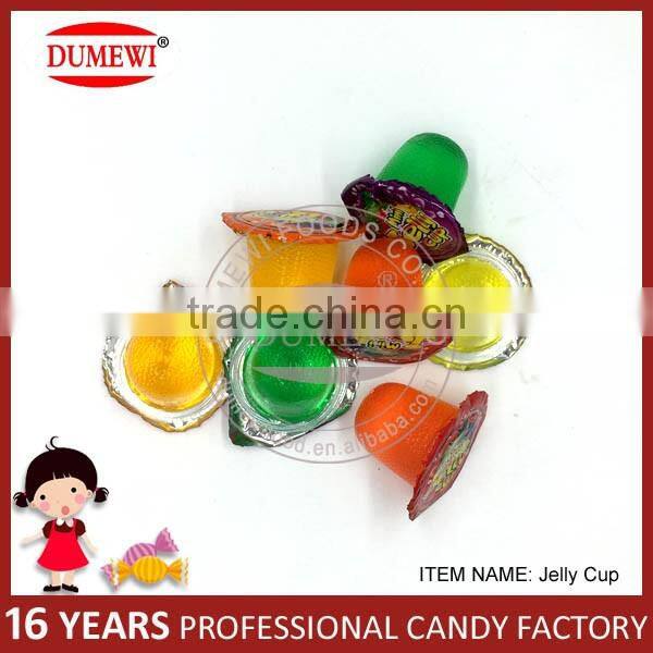Mini Assorted Fruit Flavor Jelly Cup Candy