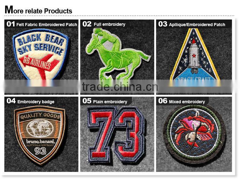 Fashionable Customized Embroidery Emblem