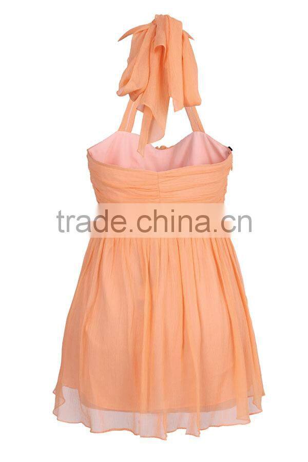 2015 new style fashion ladies' high quality loose fitting chiffon korean dresses new fashion party dress 2014