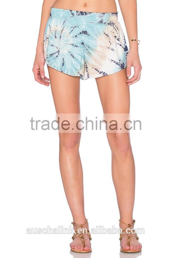 new arrival summer outdoor print couple beach shorts wholesale
