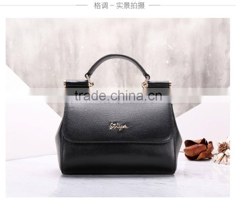 2016 new leather lady bag
