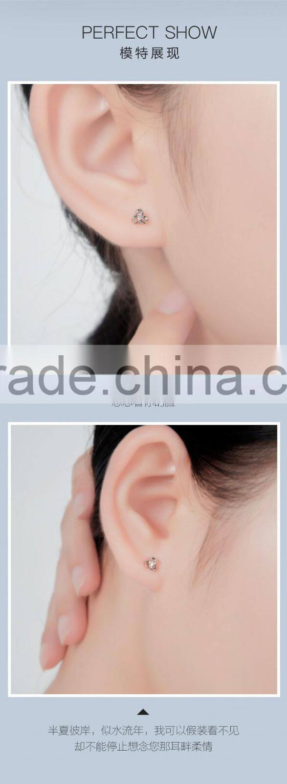 Luxury Fashion Designs New Model Earrings Diamond