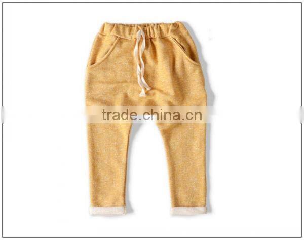 2016 custom cheap long kids sweat pants kids