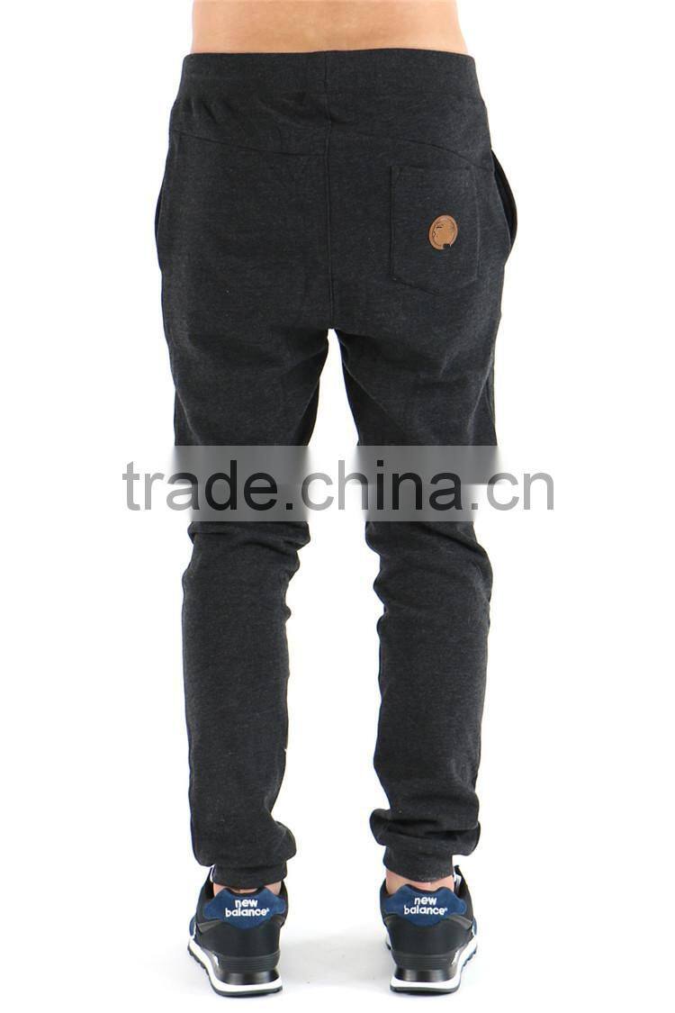 Slim fit men custom jogger drawstring sweatpants jogger pants men