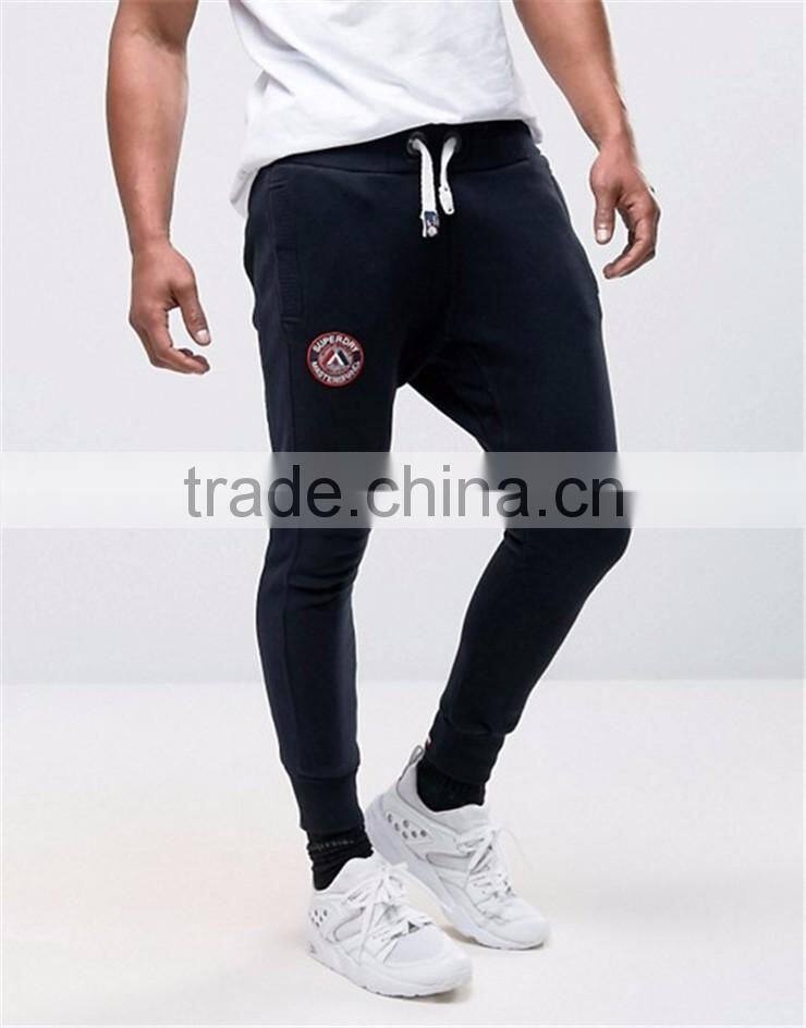 Casual Loose Sweatpants Sport Pants Trousers Drop Crotch Jogging Pants Men Joggers