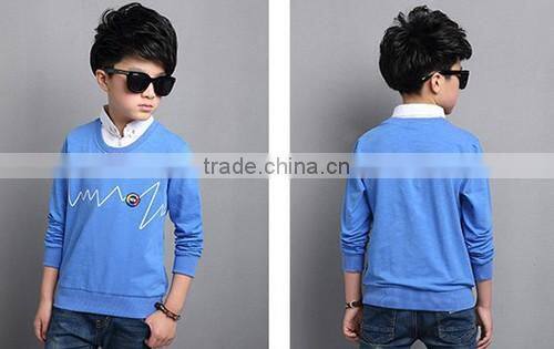 good price long sleeve t-shirt cotton for kids