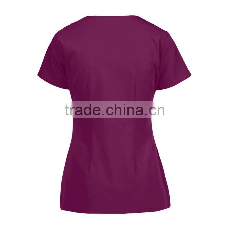 Hospital Doctor Nurse Tops Woman&Man Short-sleeve Medical Clothing Surgical Isolation Medical Uniform Scrub Tops