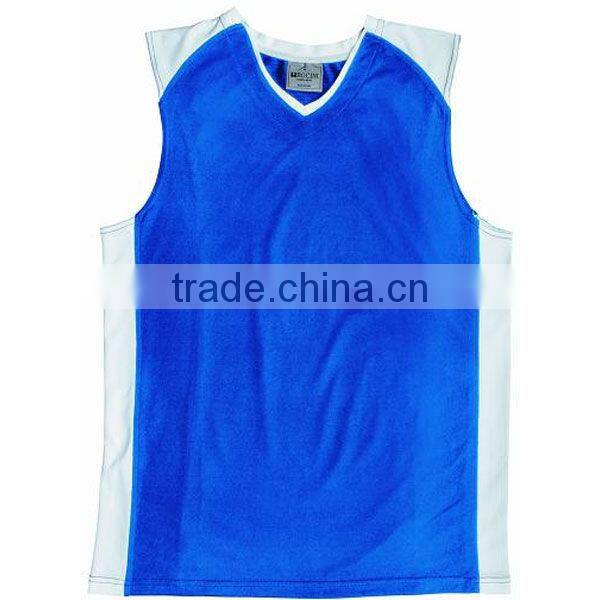Latest Adults 100% Polyester Basketball Singlet Jerseys