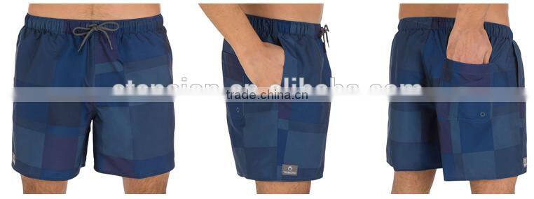 2016 Summer New Design 4 Way Stretch Board Shorts For Men