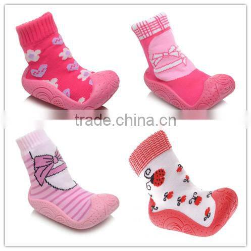 cotton antislip sole soft baby indoor socks baby shoes