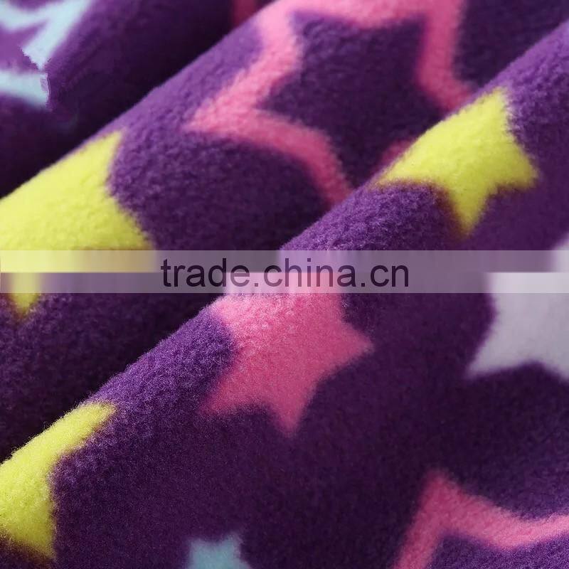 kids micro polar fleece fabric jacket/clothes child