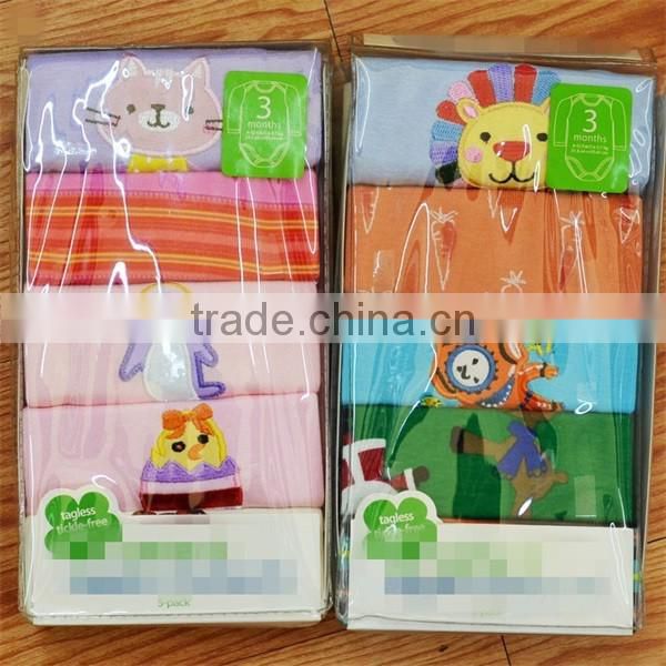 5 Piece 100% Cotton Baby Girls Romper jumpsuit overall sets