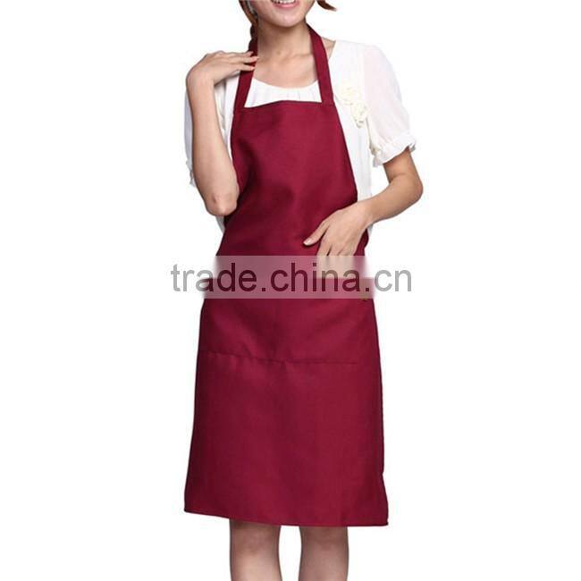 High Quality No Pockets Kitchen Plastic Aprons