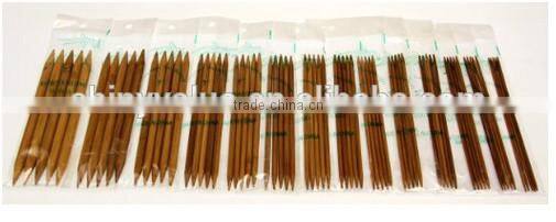 Smooth Bamboo Single & Double Point Knitting Needle knitting accessories