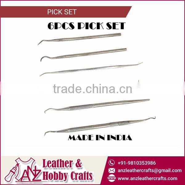 Assured Quality Stainless Steel 6pc Pick Set