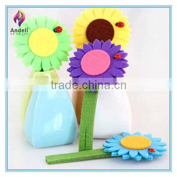 2014 wholesale felt flower toilet fragrance diffuser