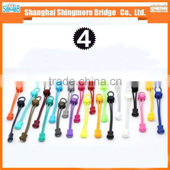 cheap wholesale colorful elastic shoelaces in high quality made in China