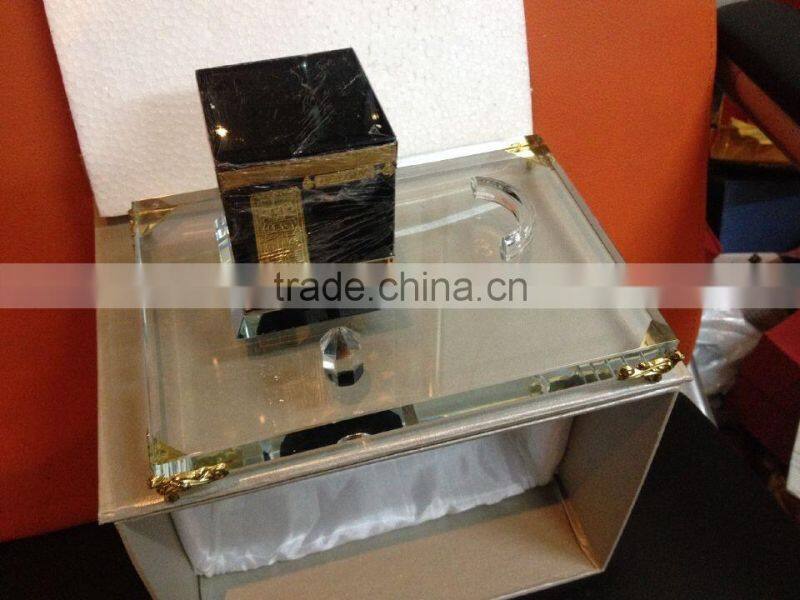 Wholesale Saudi Royal Makkah Clock Tower Crystal Model Manufacture For makkah Souvenir