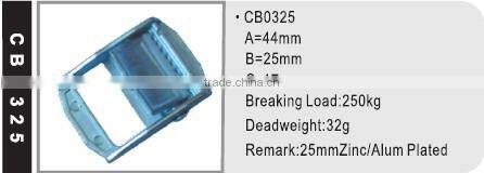 cam buckle for 25m cam buckle strap from china manufacturer, 25mm Zinc/Alum Plated