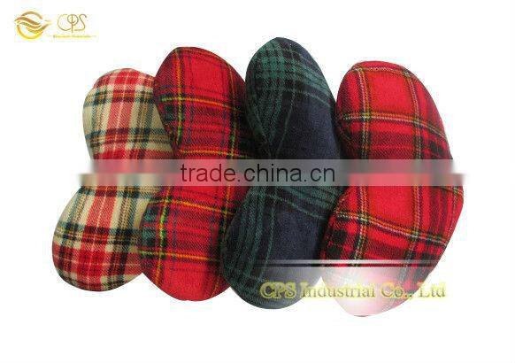 Decorative bolster pillows heart shape cushions for moon chair