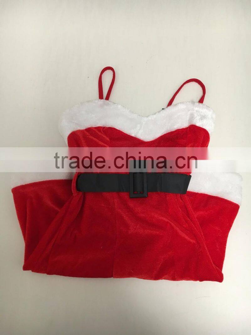 Red Christmas Sexy Costume Sexy Decoration