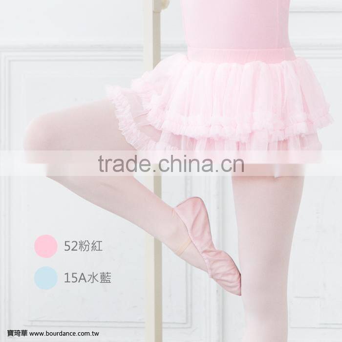 Girls ballet footed dance tights