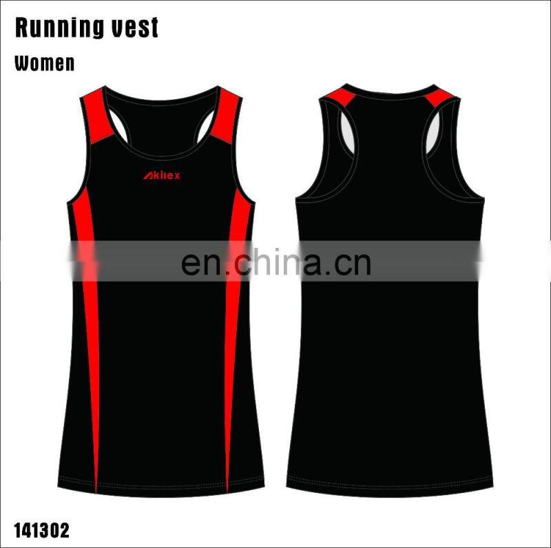 2016 simple fashion comfortable ladies running vest