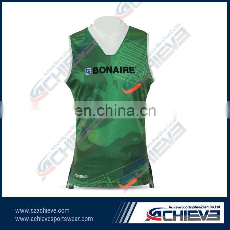 basketball tops/shirts with 100%polyester fabric