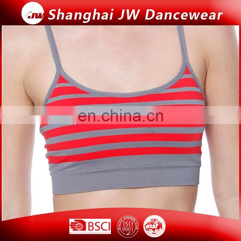 Young Lady Sexy sports wear cheap wholesale seamless sports bra for girls